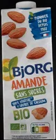 Lait d'amande sans sucres