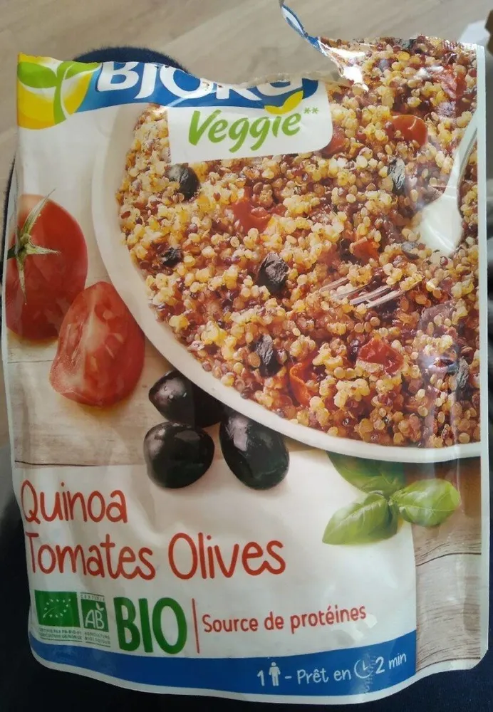 Quinoa tomates olives - Bio