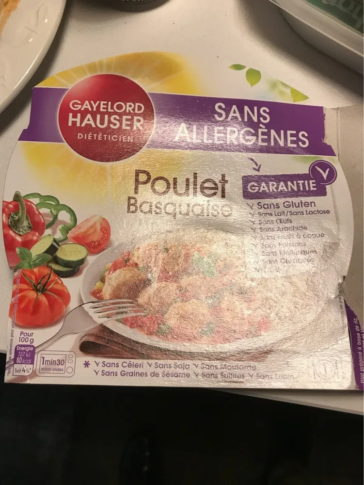 Poulet basquaise