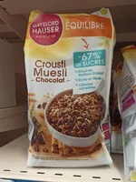 Crousti muesli chocolat