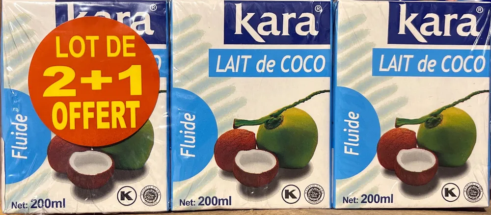Lait de coco fluide