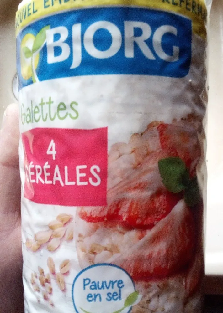 Galettes de cereales bio
