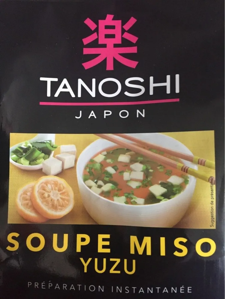 Soupe miso yuzu