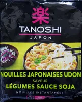 Nouilles japonaises Udon saveur légumes sauce soja