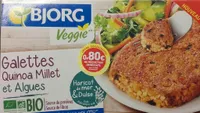 Galettes Quinoa, Millet et Algues