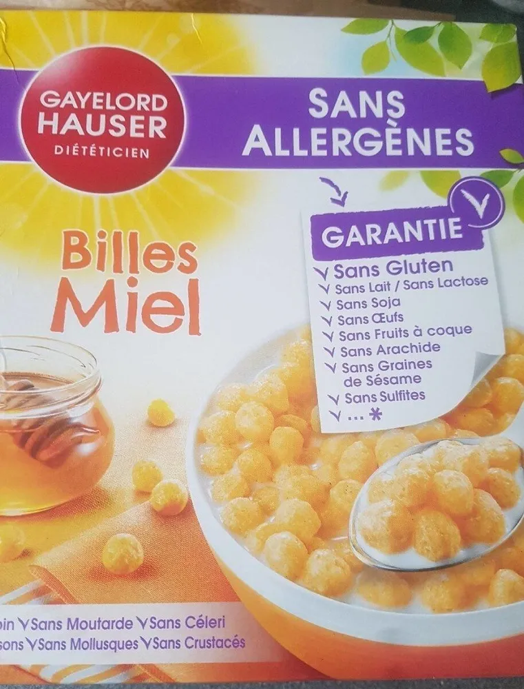 Billes au miel