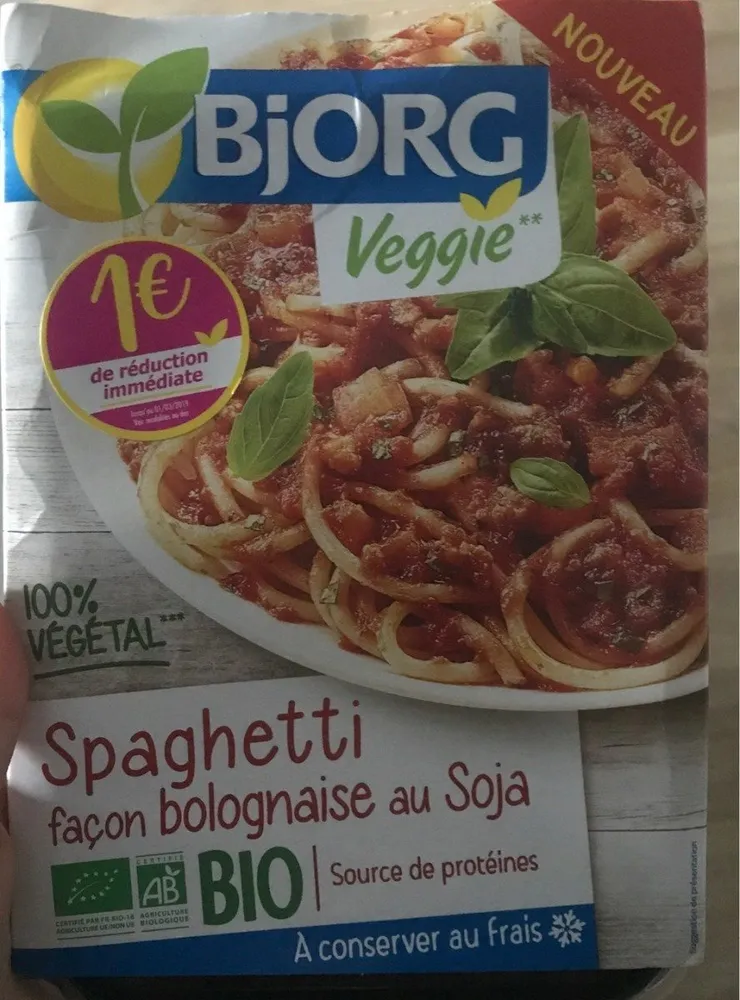 Spaghetti Façon Bolognaise au Soja
