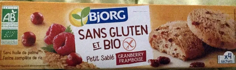 Petit Sablé Cranberry Frambroise