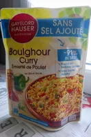 Boulghour Curry Émietté de Poulet