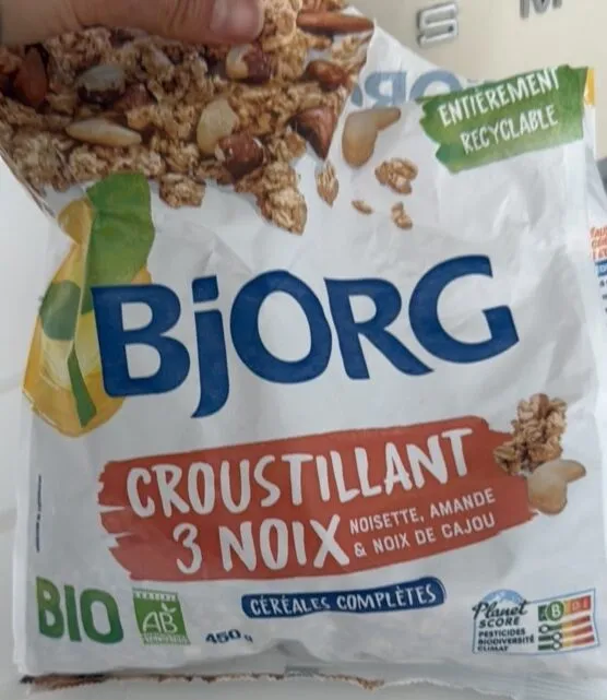 Croustillant 3 noix
