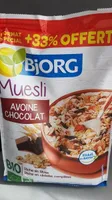 Muesli avoine chocolat