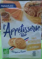 Sablés Mimolette et Cumin