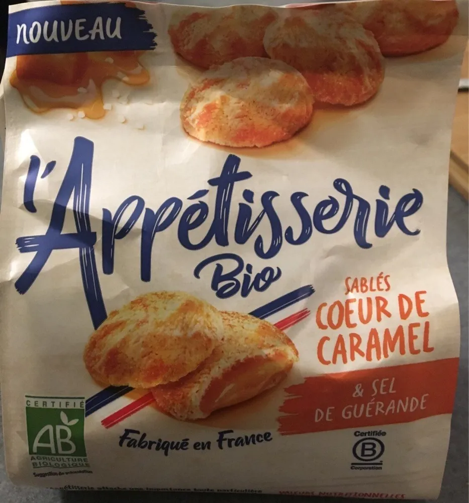 Sablés Coeur de Caramel