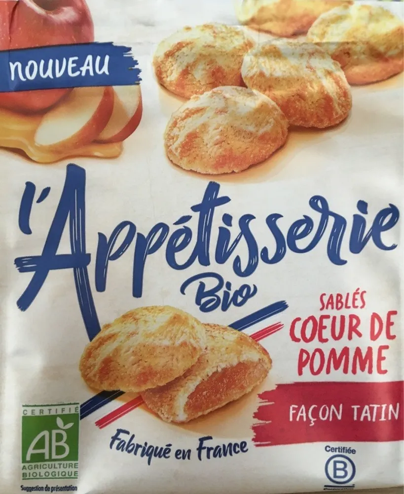 Sablés coeur de pomme