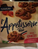 Petit cookies chocolat framboise