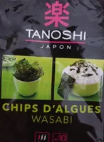 Chips d'algues wasabi