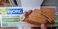 Fourrés chocolat lait noisette