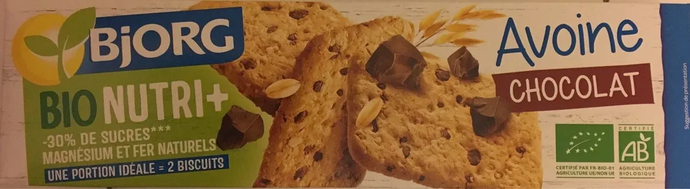 Bio Nutri+ Avoine chocolat