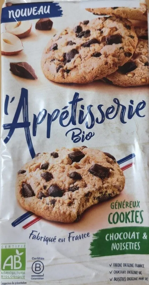 Extra cookies chocolat & noisettes
