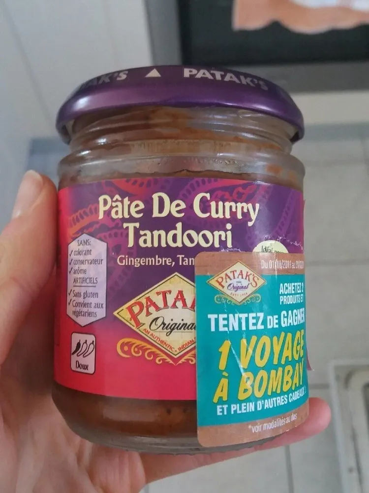 Pâte de curry tandoori