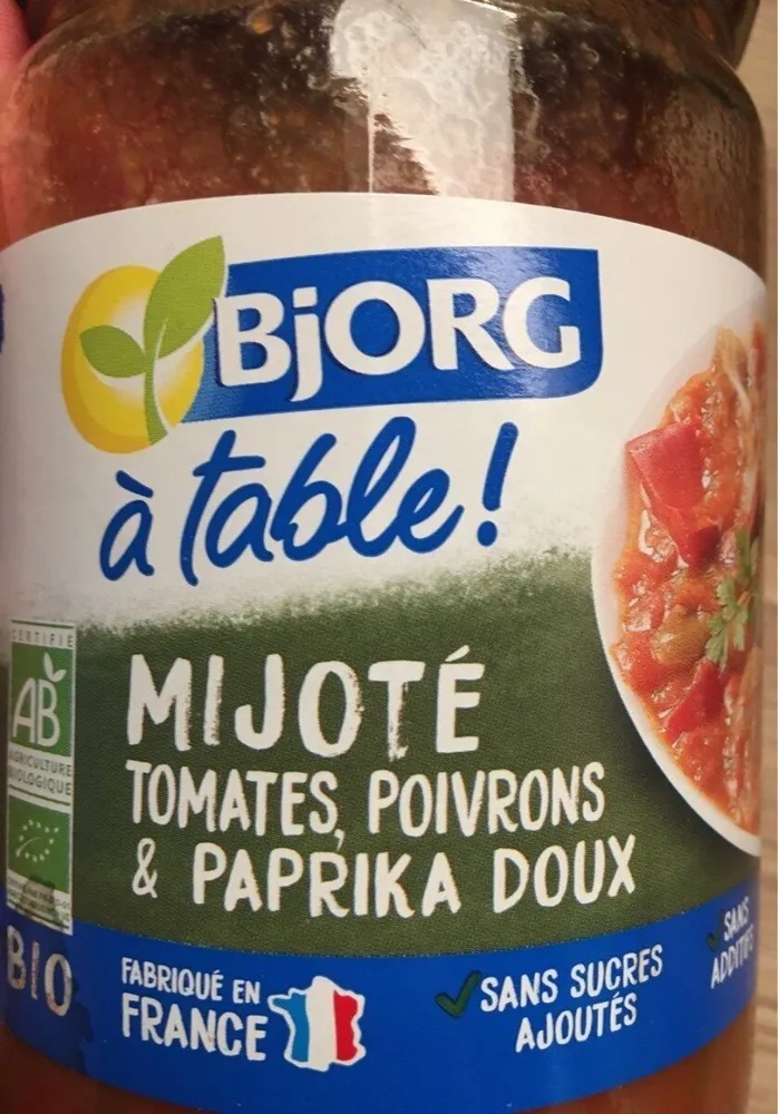 Mijoté Tomates, poivrons & paprika doux