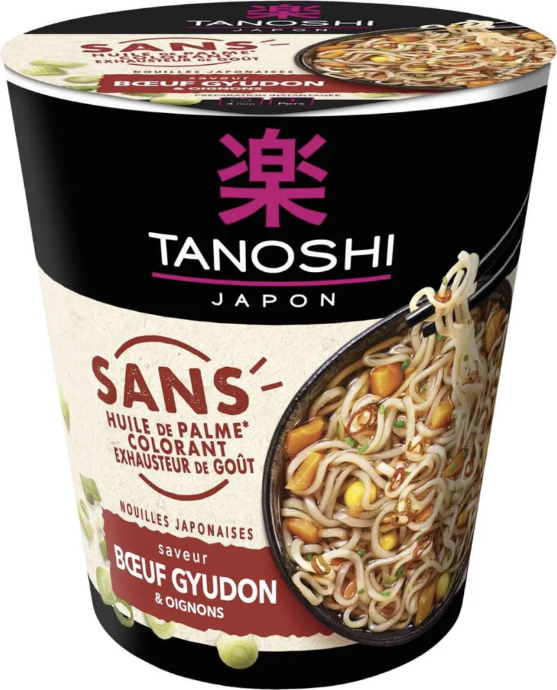 Nouilles japonaises Boeuf gyudon