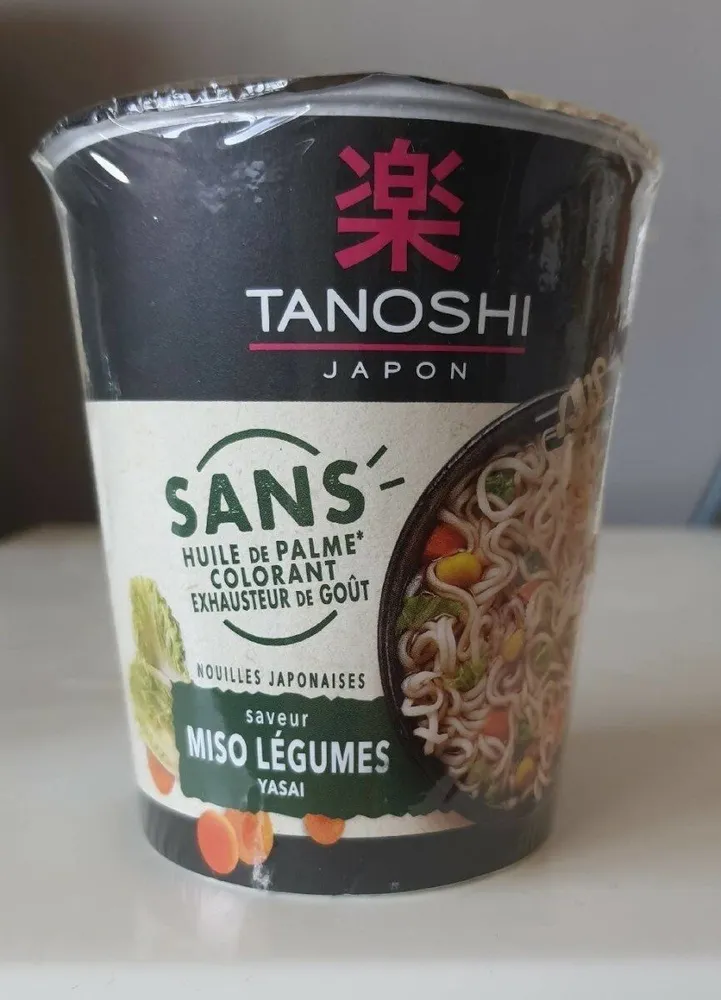 Nouille japonaises saveur Miso légumes Yasai