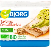 Tartines croustillantes seigle