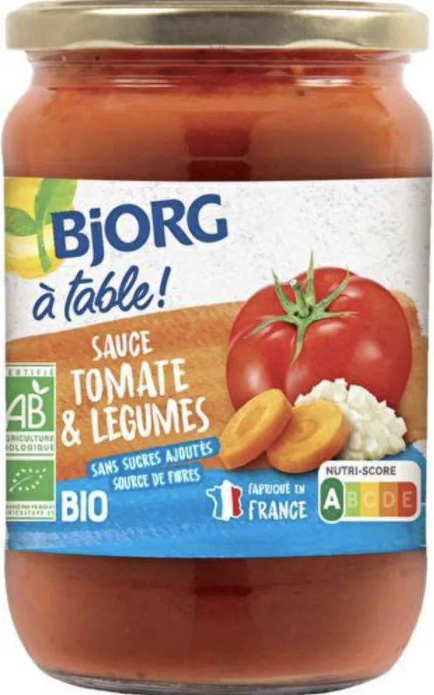 Sauce tomate & légumes
