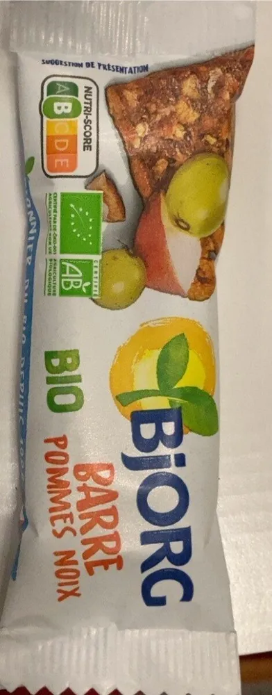Barre bjorg pommes noix