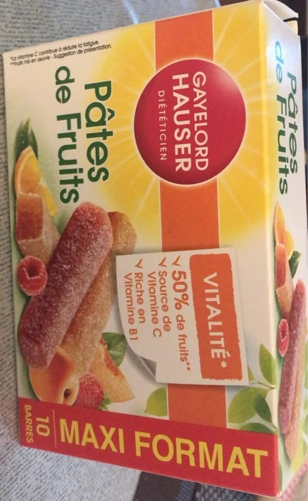 Pates de fruits