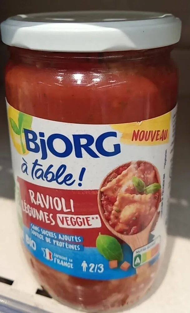 Raviolis légumes