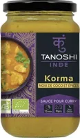 Korma noix de coco et epices