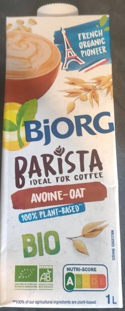 Lait avoine