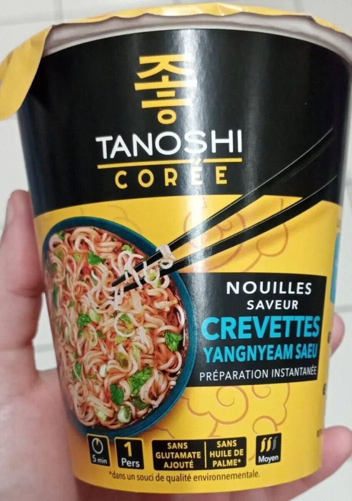 Nouilles saveur crevettes
