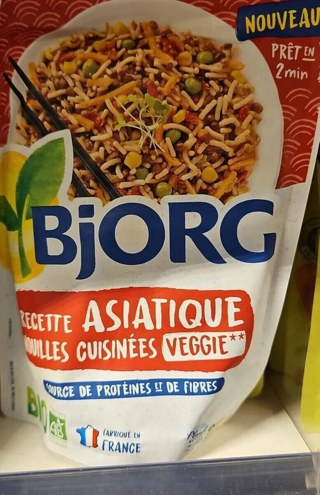 Recette asiatique nouilles cuisinées veggie