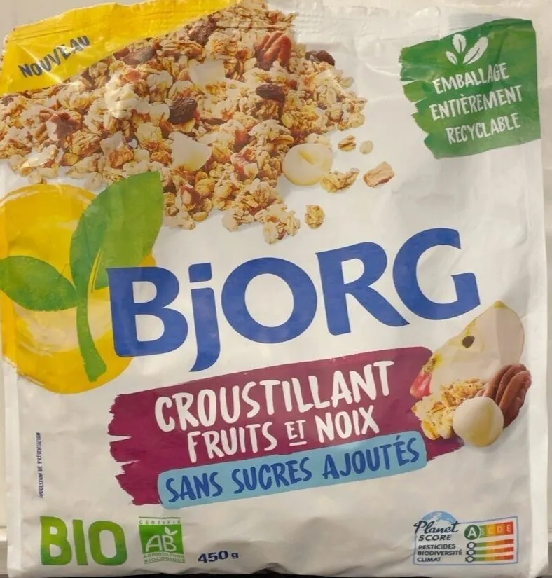 Croustillant fruits et noix