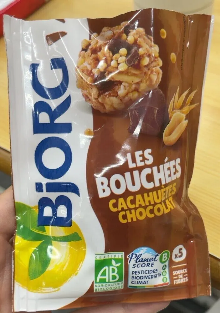 LES BOUCHÉES CACAHUÈTES CHOCOLAT