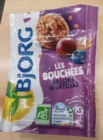 LES BOUCHÉES RAISINS MYRTILLES