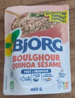 Boulgour quinoa sésame