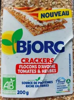 Crackers flocons d'avoine tomates & herbes