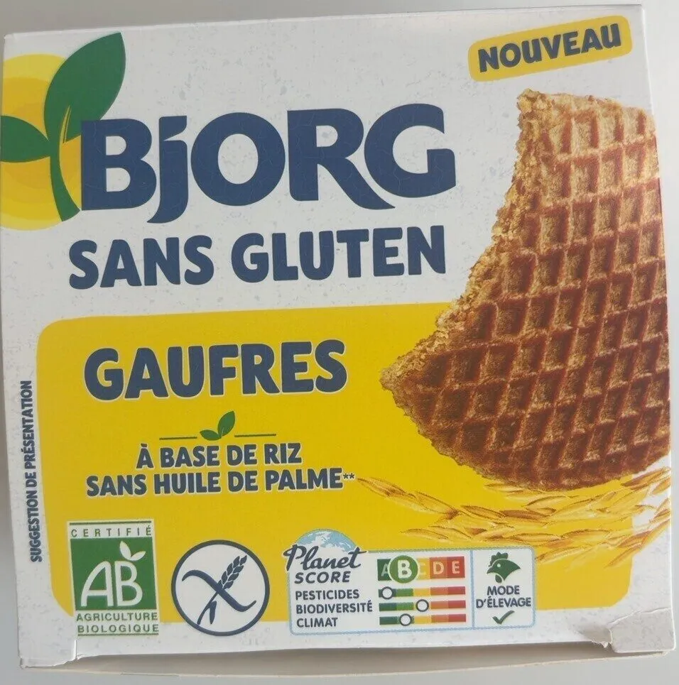 Gauffres sans gluten