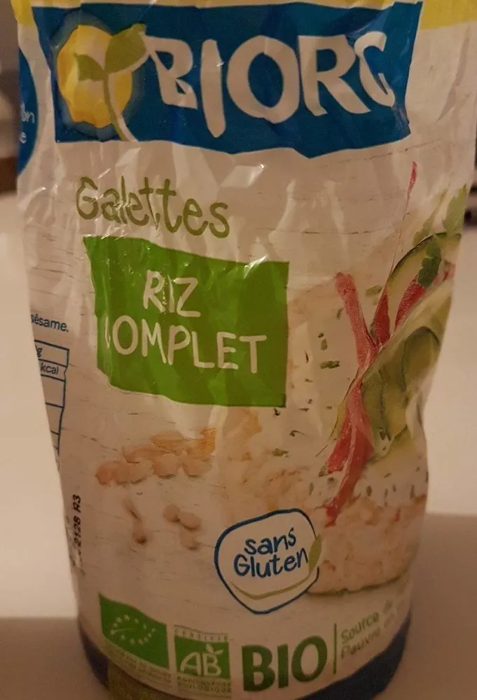 Galettes riz complet