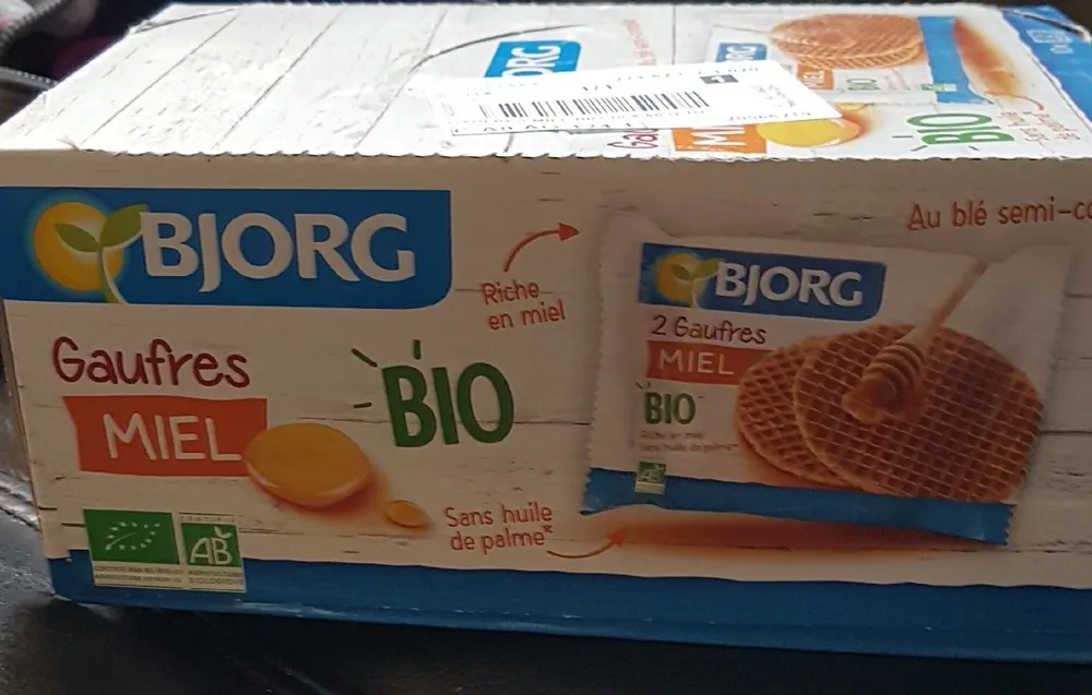 Gaufre Au Miel Bio