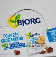 Bjorg Fourrés chocolat lait Bio