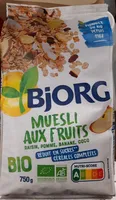 Muesli aux fruits