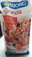 Granola fruits rouges