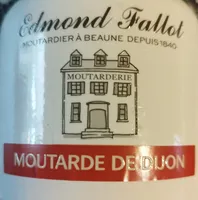 Moutarde de dijon fabriquée à la meule de pierre
