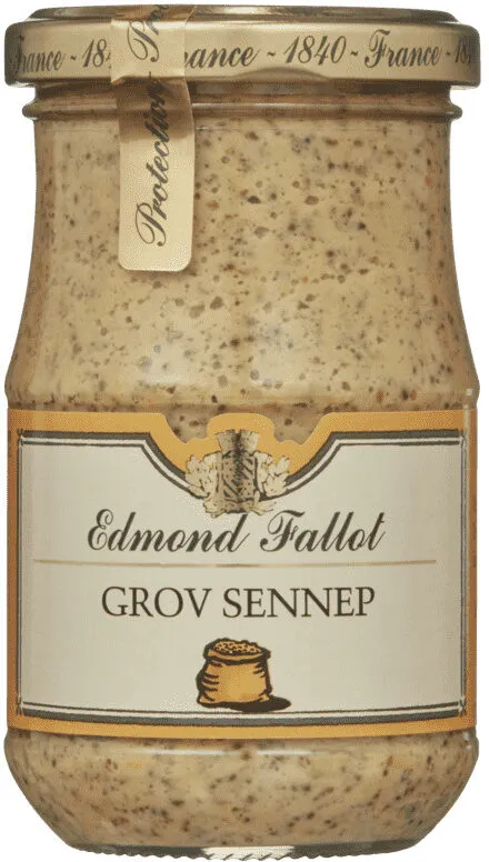 Moutarde en grains au vin blanc