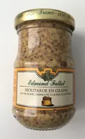 Moutarde en grains au vin blanc